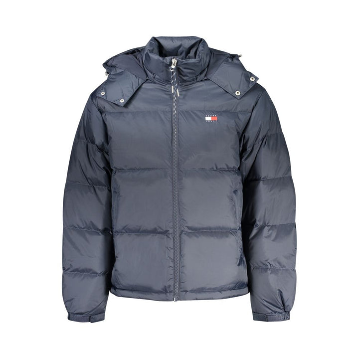Tommy Hilfiger Blue Polyester Jackets & Coat
