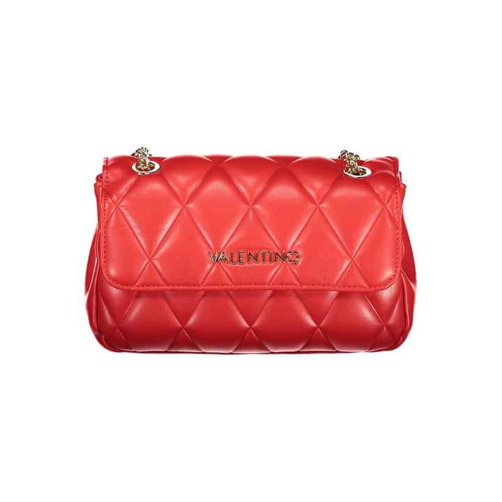 Mario Valentino Red Polyethylene Handbag
