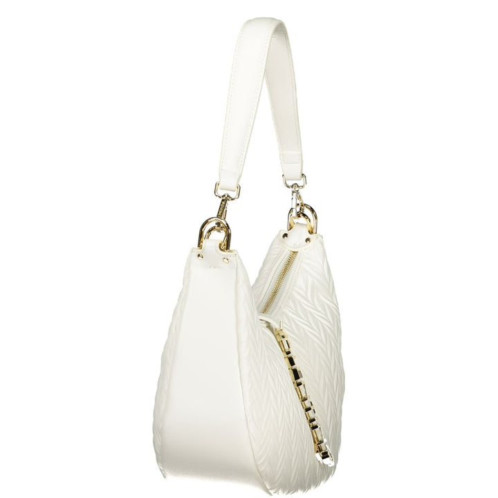 Mario Valentino White Polyethylene Handbag