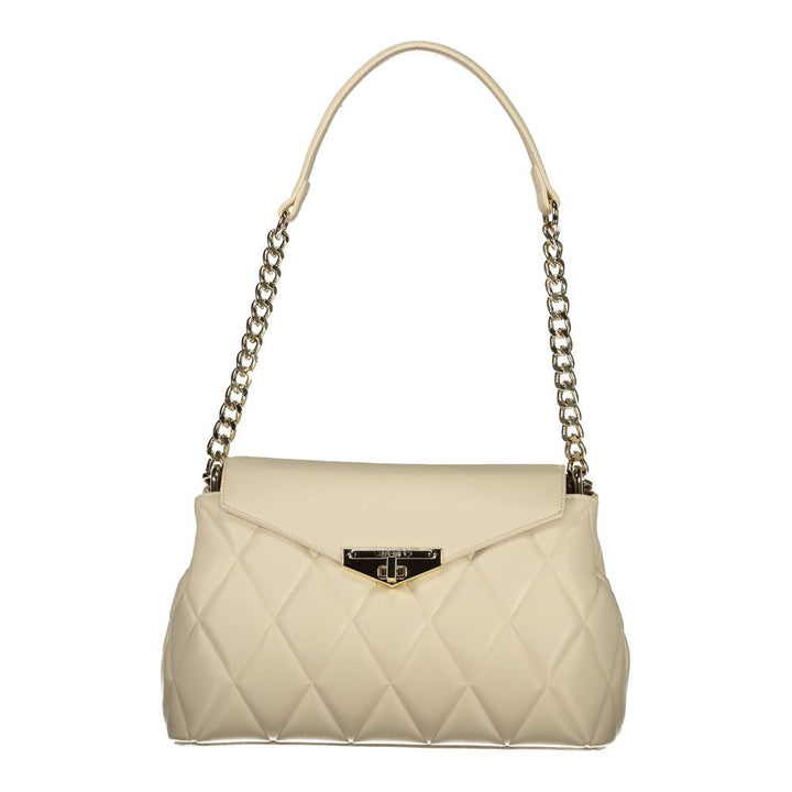 Mario Valentino Beige Polyethylene Handbag