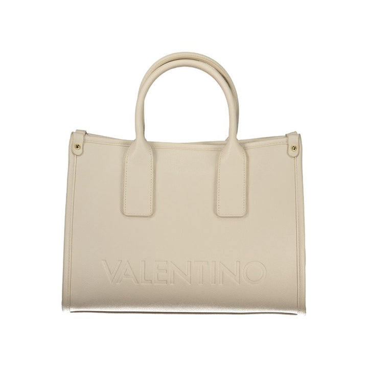 Mario Valentino Beige Polyethylene Handbag