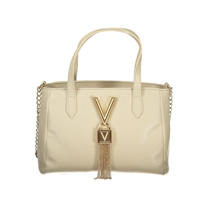 Mario Valentino Beige Polyethylene Handbag