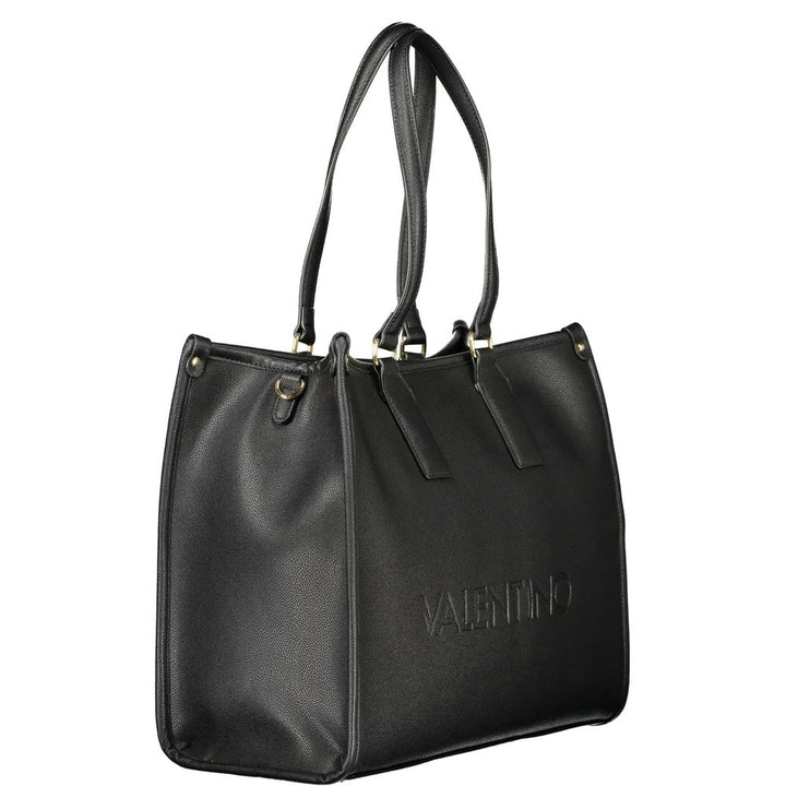 Mario Valentino Black Polyethylene Handbag