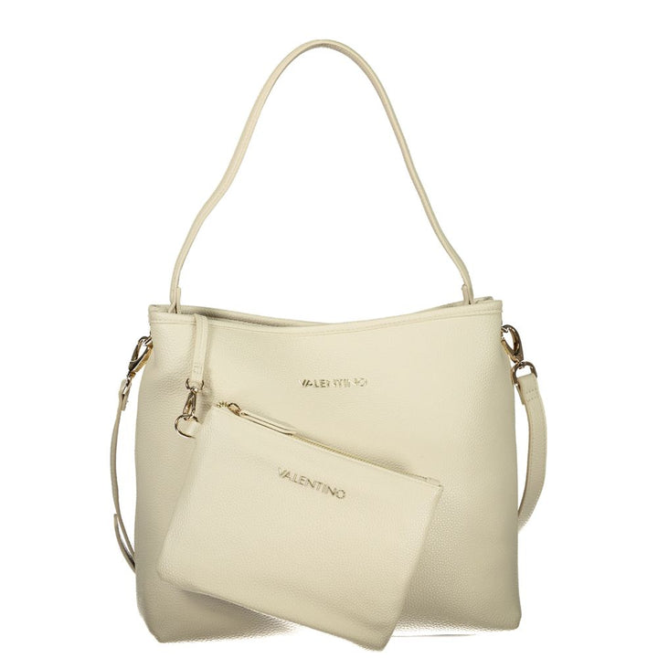 Mario Valentino Beige Polyethylene Handbag
