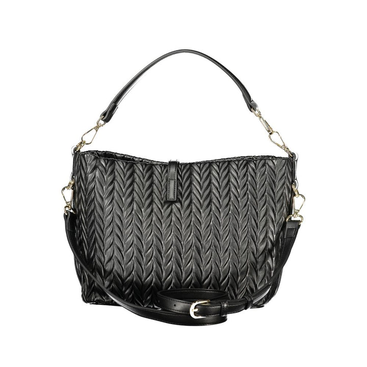 Mario Valentino Black Polyethylene Handbag