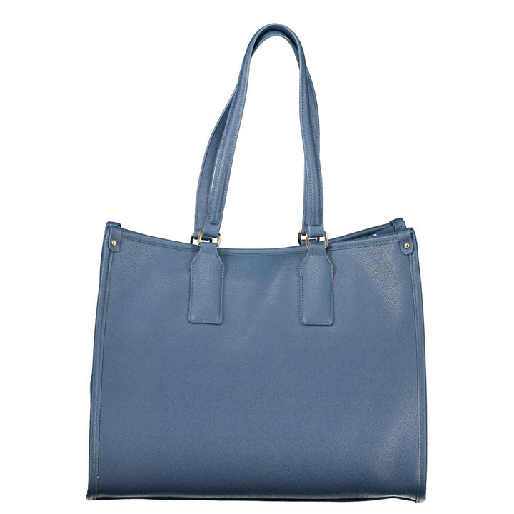 Mario Valentino Blue Polyethylene Handbag
