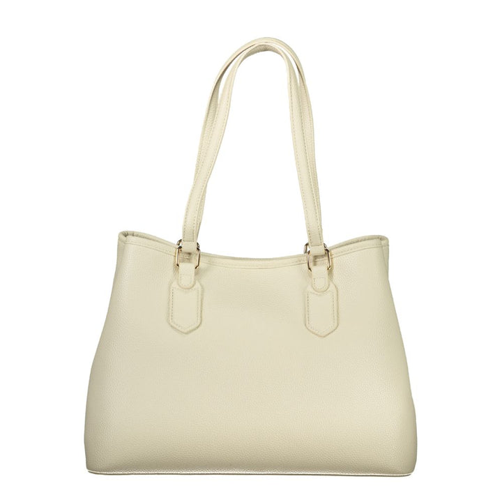 Mario Valentino Beige Polyethylene Handbag