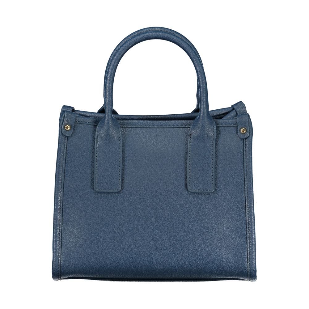 Mario Valentino Blue Polyethylene Handbag