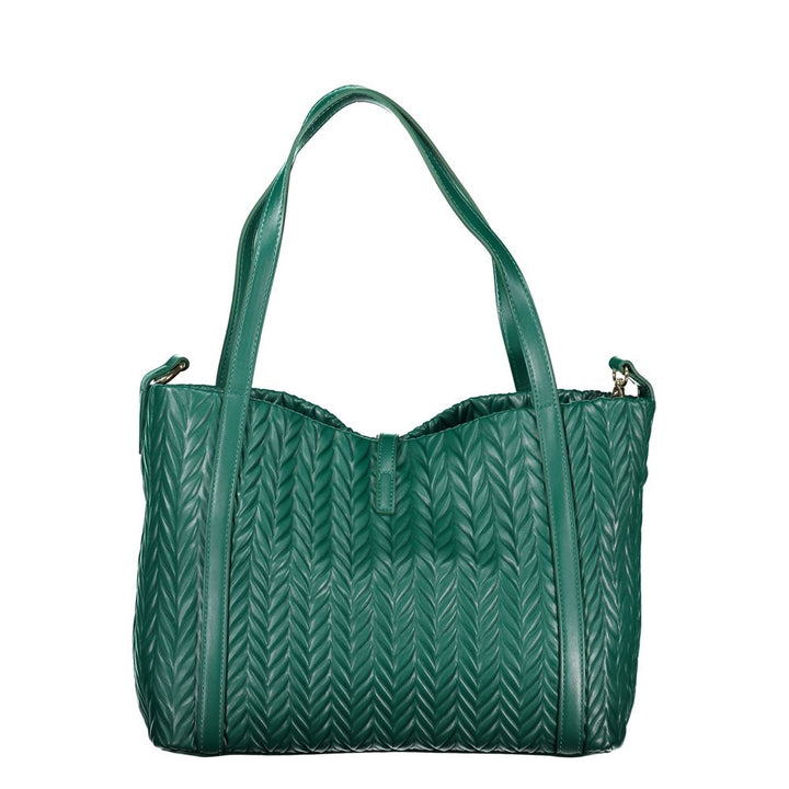 Mario Valentino Green Polyethylene Handbag