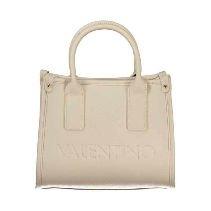 Mario Valentino Beige Polyethylene Handbag