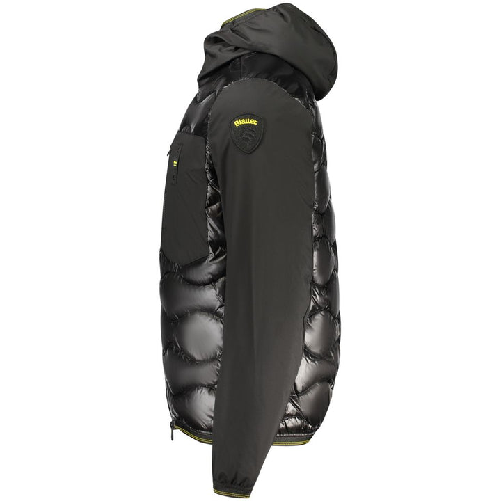 Blauer Black Polyamide Jackets & Coat