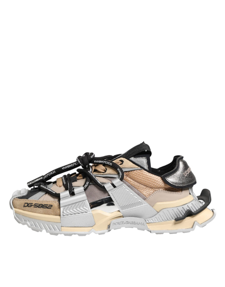 Dolce & Gabbana Multicolor SPACE Low Top Men Sneakers Shoes