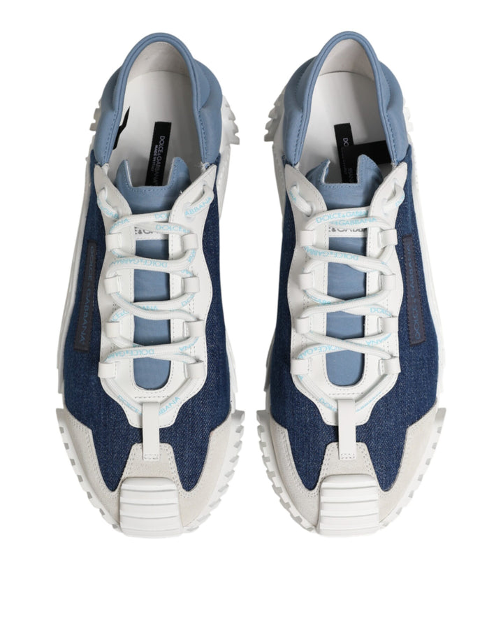 Dolce & Gabbana Multicolor Cotton Low Top NS1 Sneakers Shoes