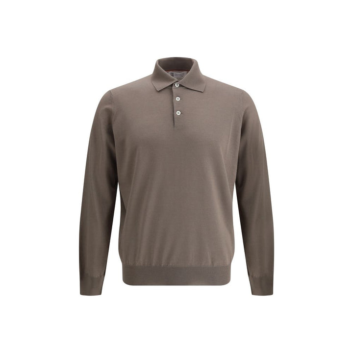 Brunello Cucinelli Bicolor Cashmere Dress Shirt