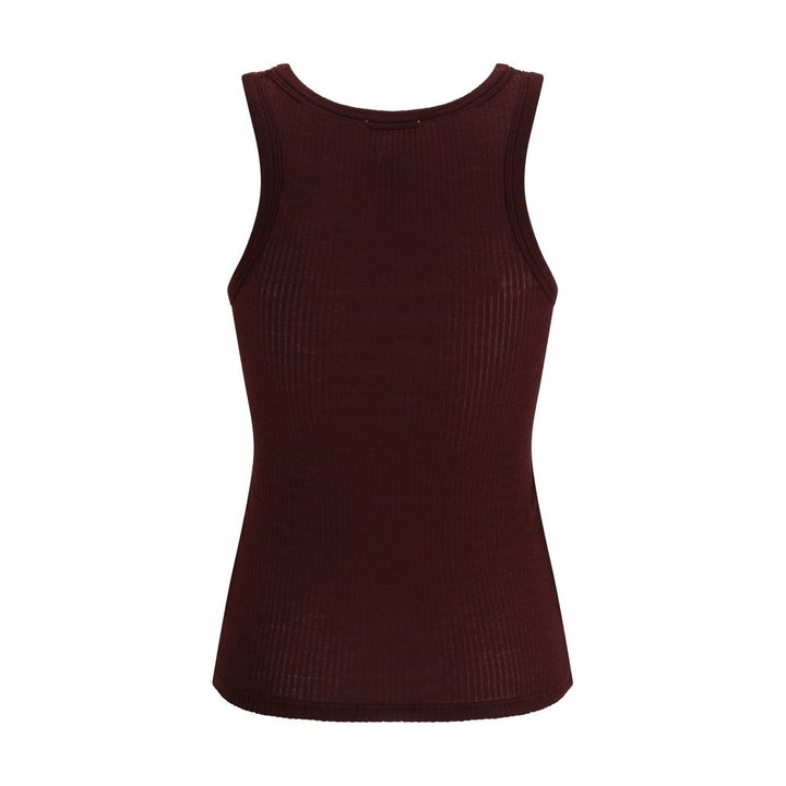 Forte_Forte Brown Fleece Wool Top