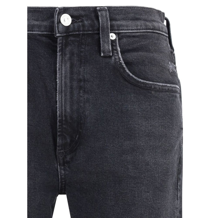 Citizens of Humanity Blue Cotton Straight-Leg Jeans