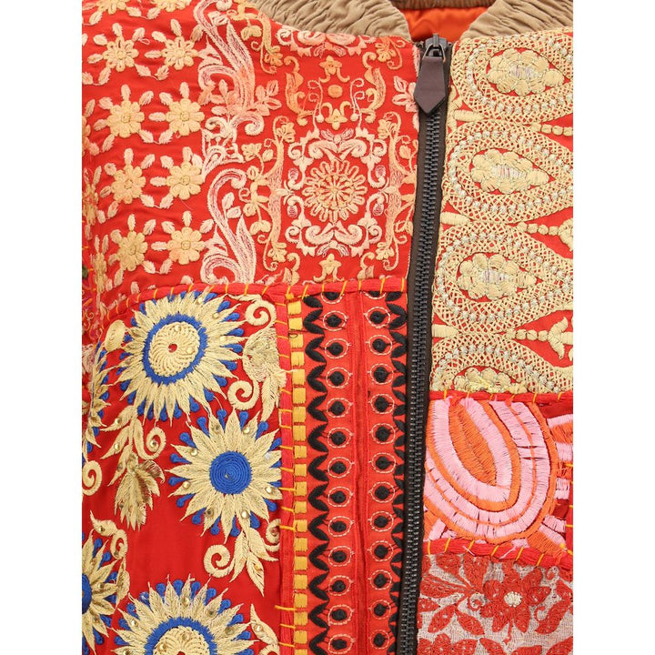 Ella Multicolor Cotton Bomber