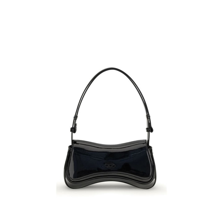 Diesel Black Polyethylene Clutch Bag