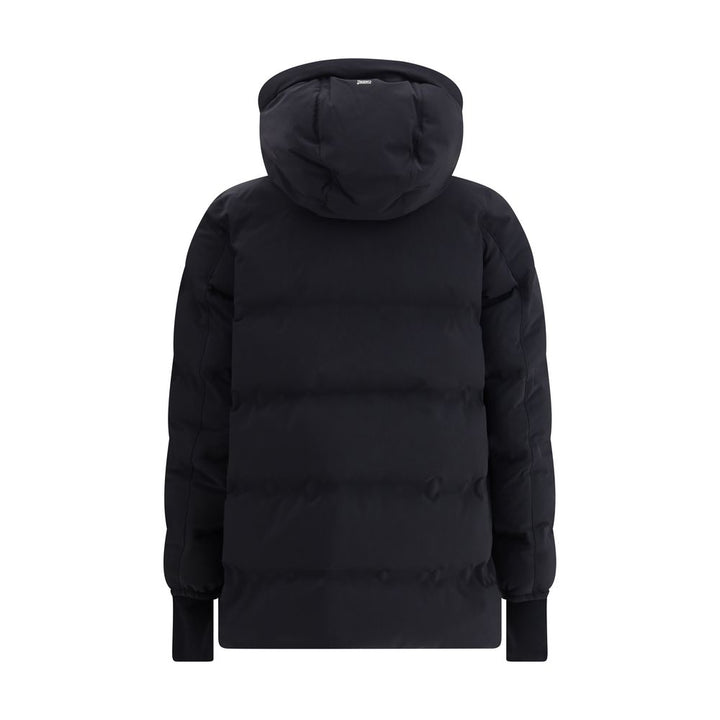 Herno Black Polyester Full-Length Jacket