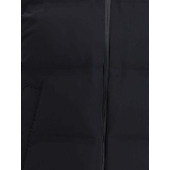 Herno Black Polyester Full-Length Jacket