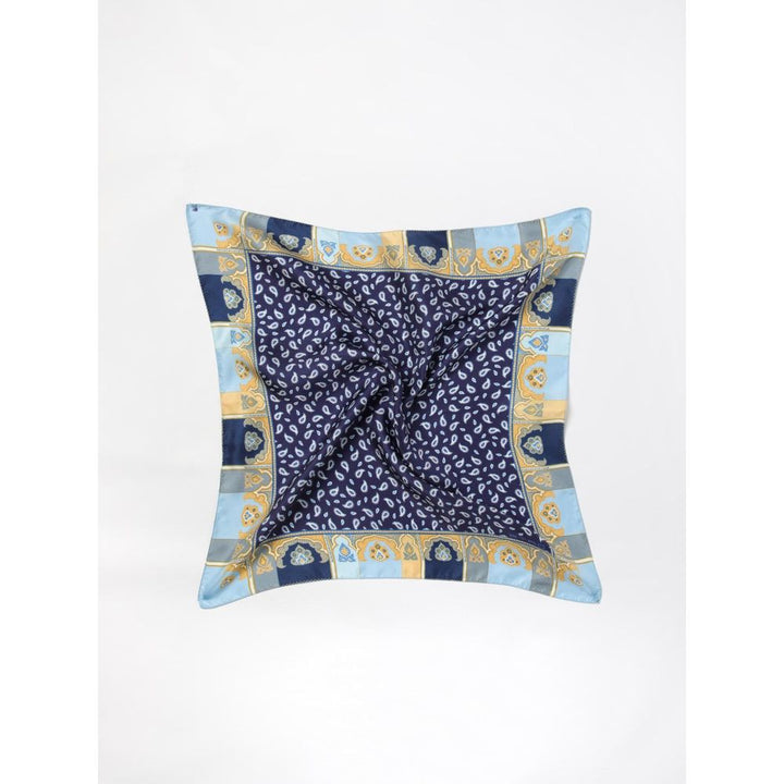 Etro Blue Silk Foulard