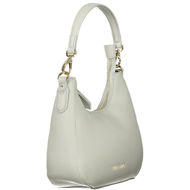 Mario Valentino Gray Polyethylene Handbag