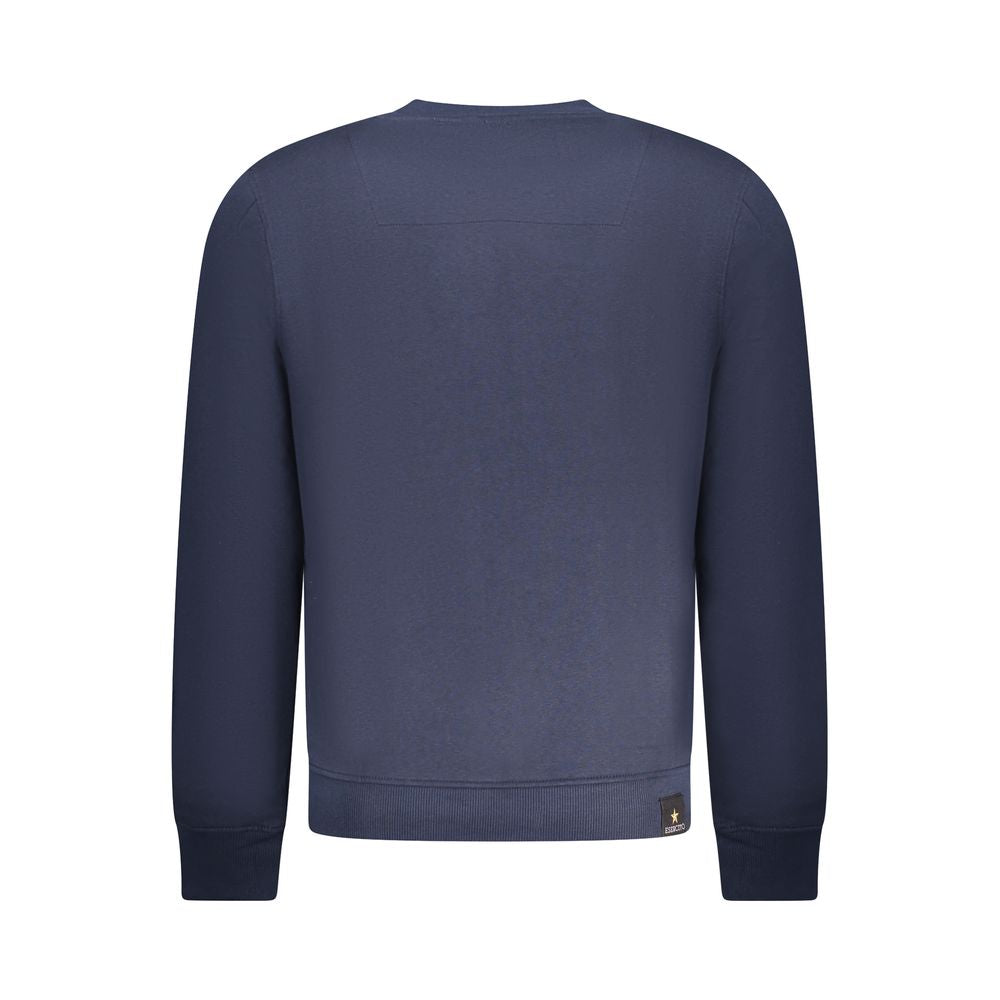 Accademia Militare Blue Cotton Sweatshirt