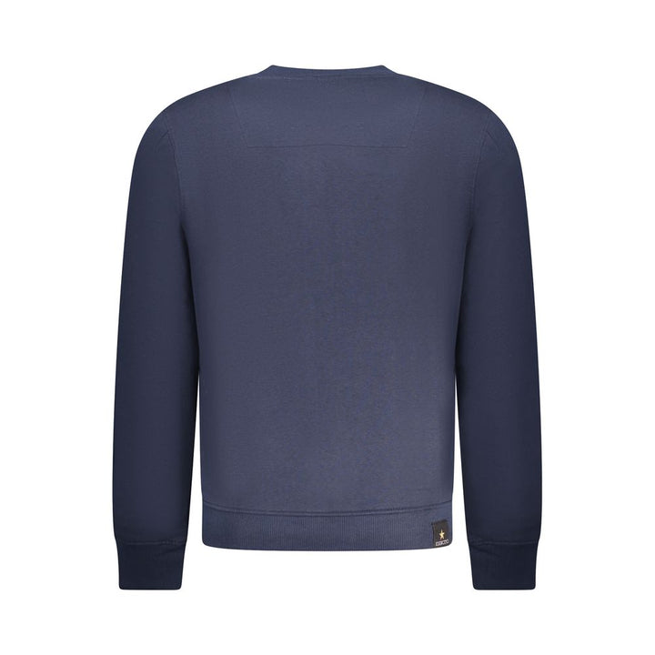 Accademia Militare Blue Cotton Sweatshirt