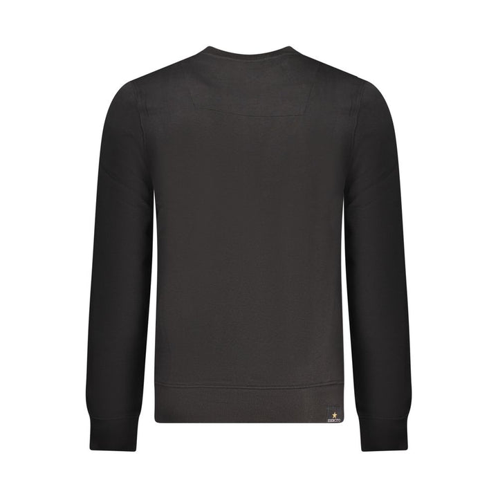 Accademia Militare Black Cotton Sweatshirt