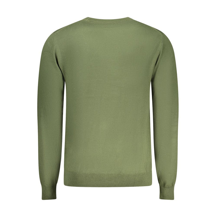 Accademia Militare Green Cotton Sweater