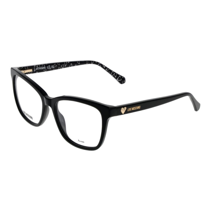 Love Moschino Black Acetate Glasses (Frames)