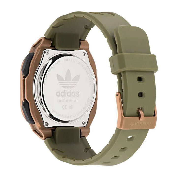 Adidas Green Synthetic Sport Watch