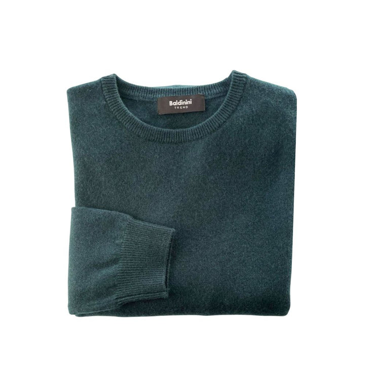 Baldinini Trend Green Cashmere Sweater
