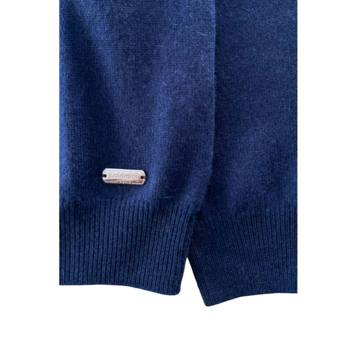 Baldinini Trend Blue Cashmere Sweater