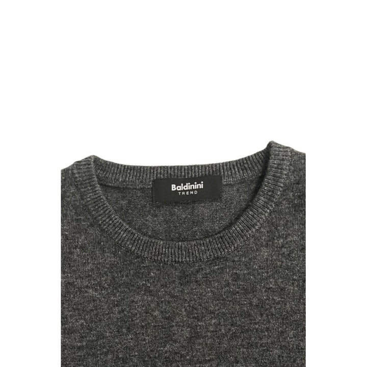 Baldinini Trend Gray Cashmere Sweater