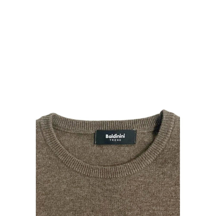 Baldinini Trend Brown Cashmere Sweater