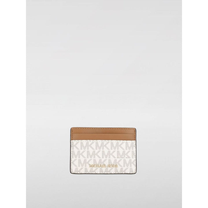 Michael Kors Beige Pvc Cardholder