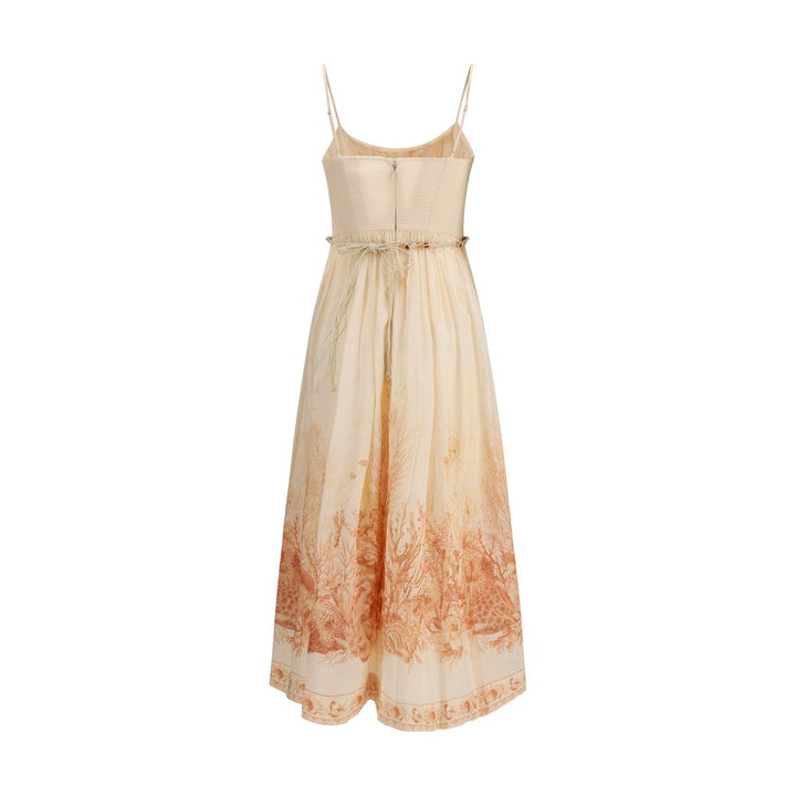 Zimmermann Multicolor Cotton Long Dress