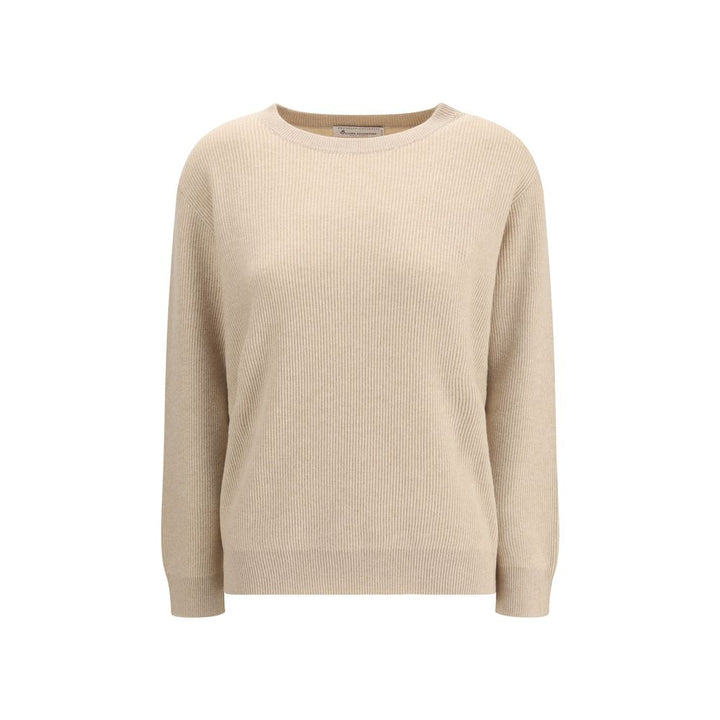 Brunello Cucinelli Beige Cashmere Cashmere Sweater