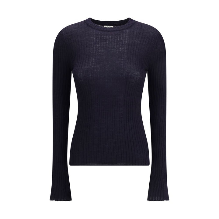 Cruna Blue Wool Sweater