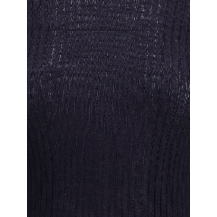 Cruna Blue Wool Sweater