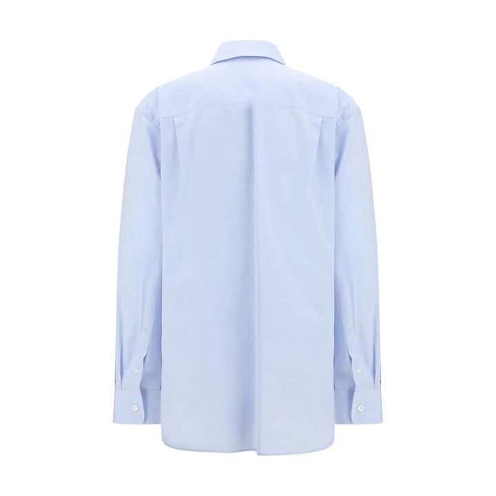 The Row Light Blue Cotton Shirt
