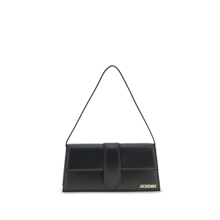Jacquemus Black Calf Leather Bos Taurus Shoulder Bag