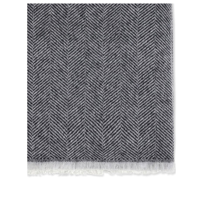 Brunello Cucinelli Gray Cashmere Scarf