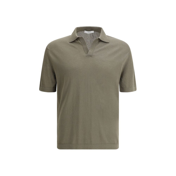 Cruna Green Cotton Polo Shirt