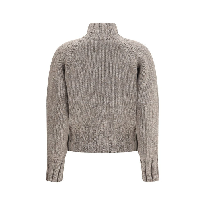 Magda Butrym Beige Cashmere Cardigan