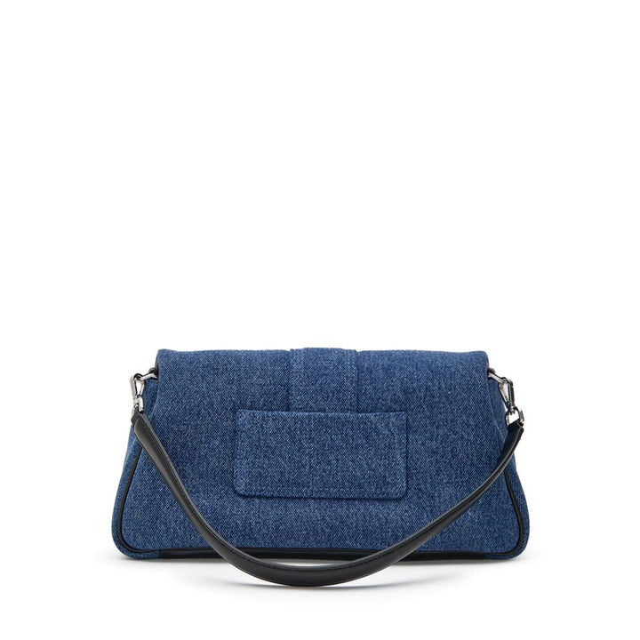 Jacquemus Blue Cotton Handbag