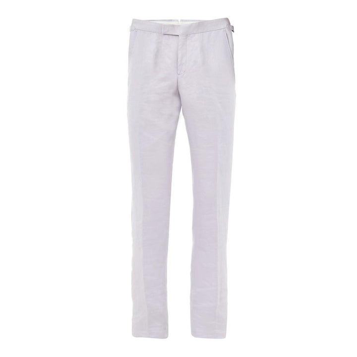 Tom Ford Purple Linen Dress Pants