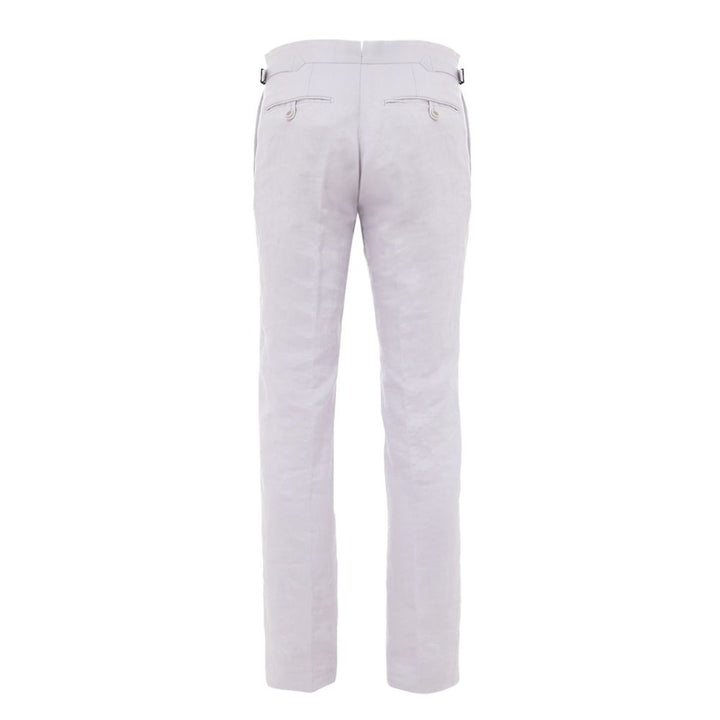 Tom Ford Purple Linen Dress Pants