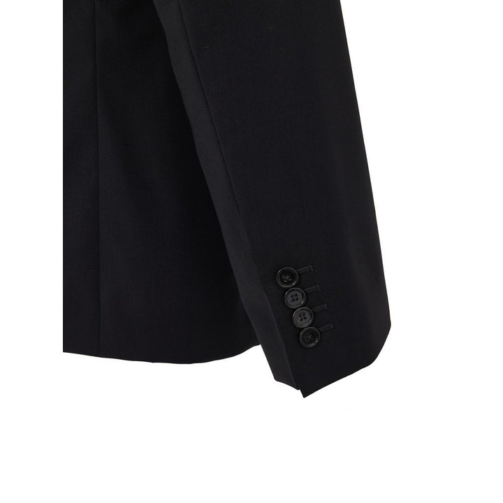 Dolce & Gabbana Black Wool Two-Piece Suit